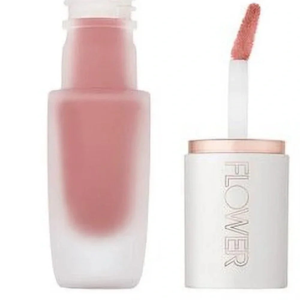 - Flower beauty by drew perfect pout soft matte lip color in dune